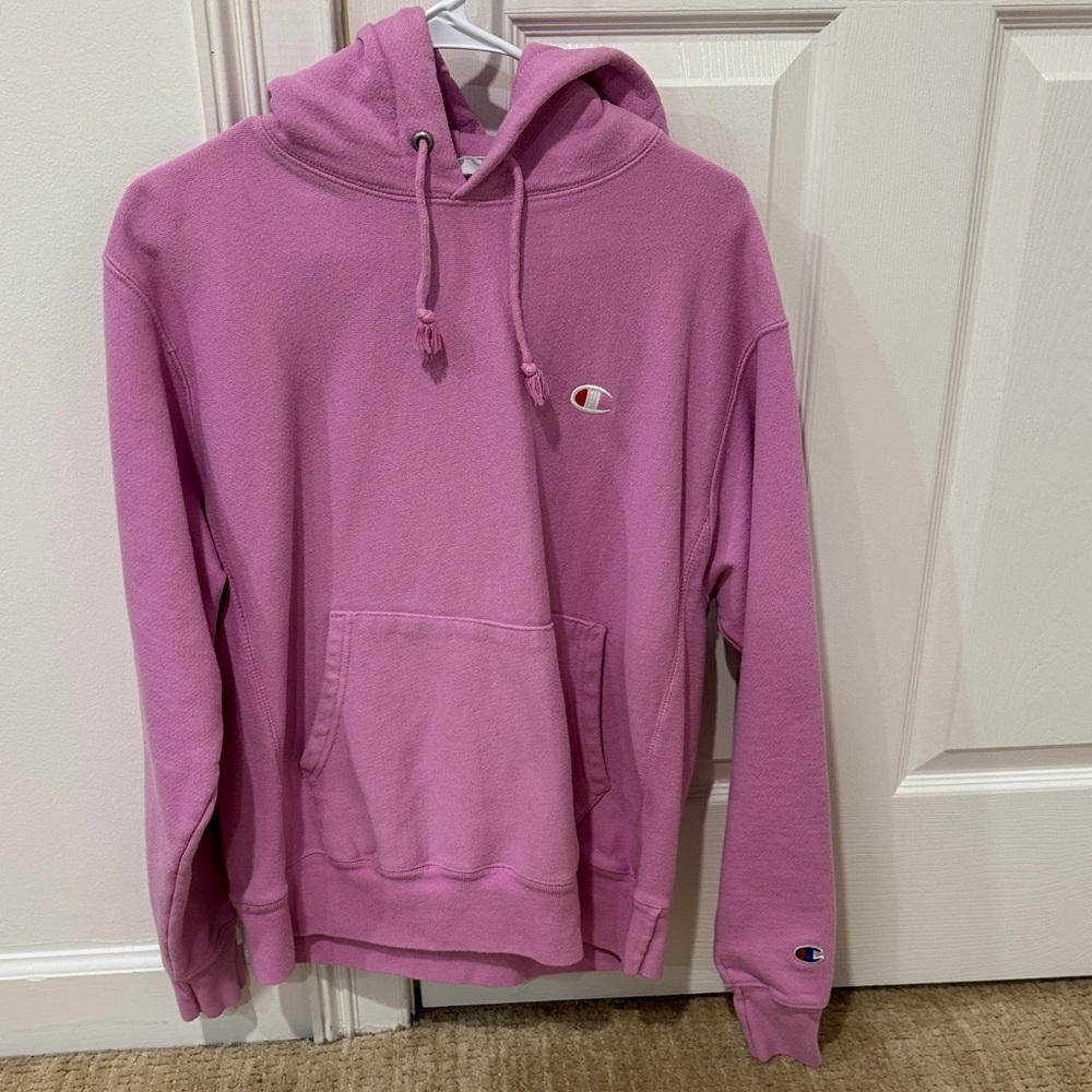 Champion Lavender Hoodie Sweatshirt